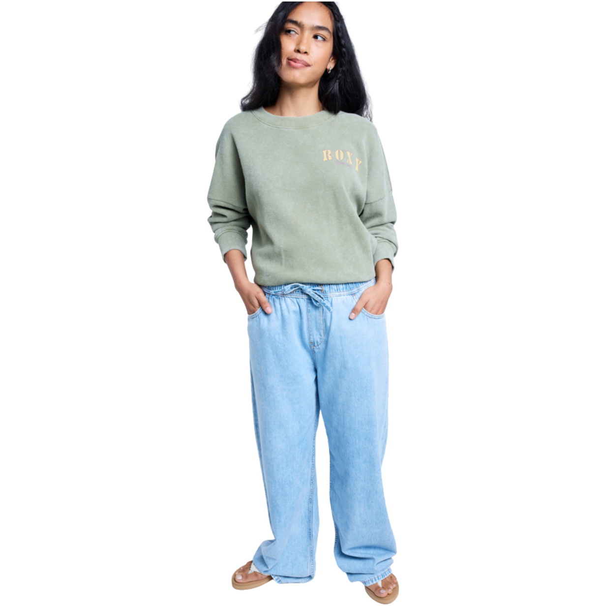 2025 Roxy Womens Stunning View Jogger Pants ERJDP03313 - Beau Blue